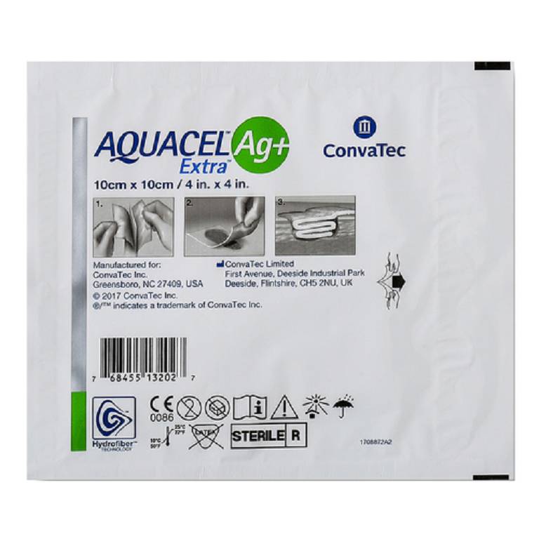 AQUACEL AG + EXTRA 10X10CM 10P