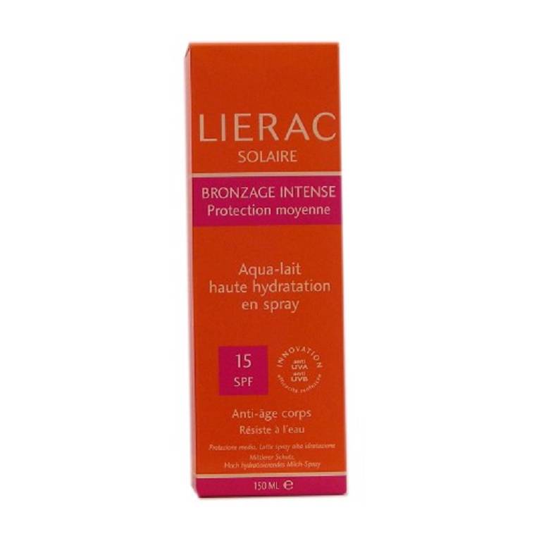 LIERAC SOLAIRE LATTE SPR SPF15